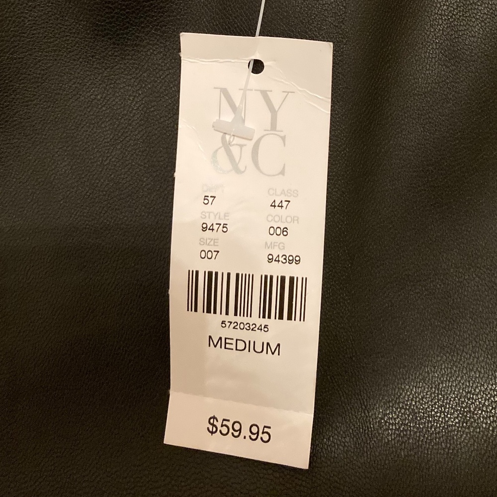 NY&C Leather Skirt - Picture 4 of 4